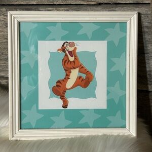 Vintage Tigger Winnie the Pooh Framed Print